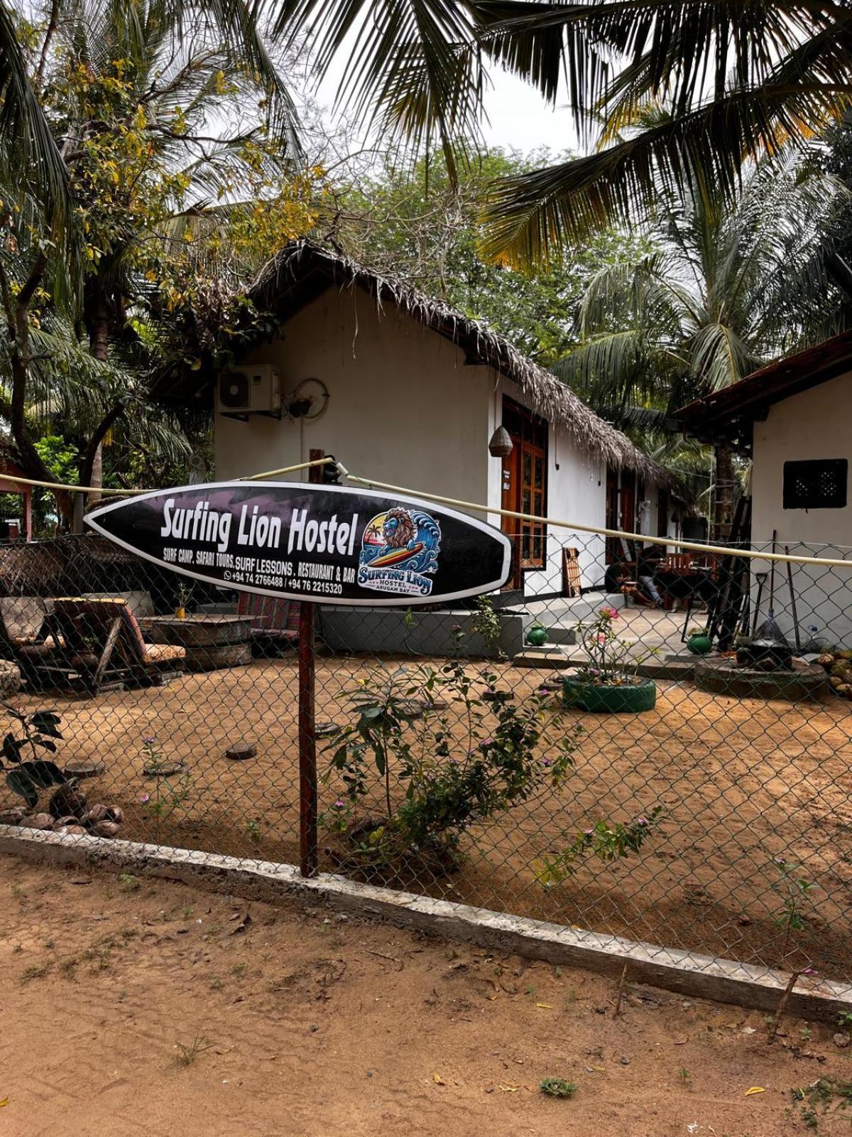 Surfing Lion Hostel Arugam Bay Dış mekan fotoğraf