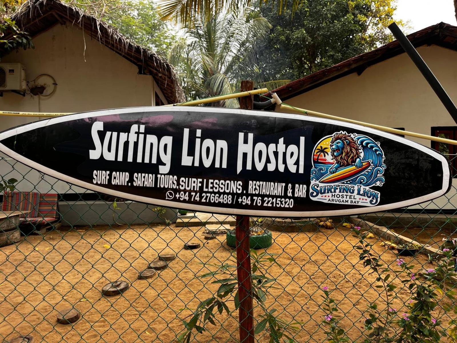 Surfing Lion Hostel Arugam Bay Dış mekan fotoğraf